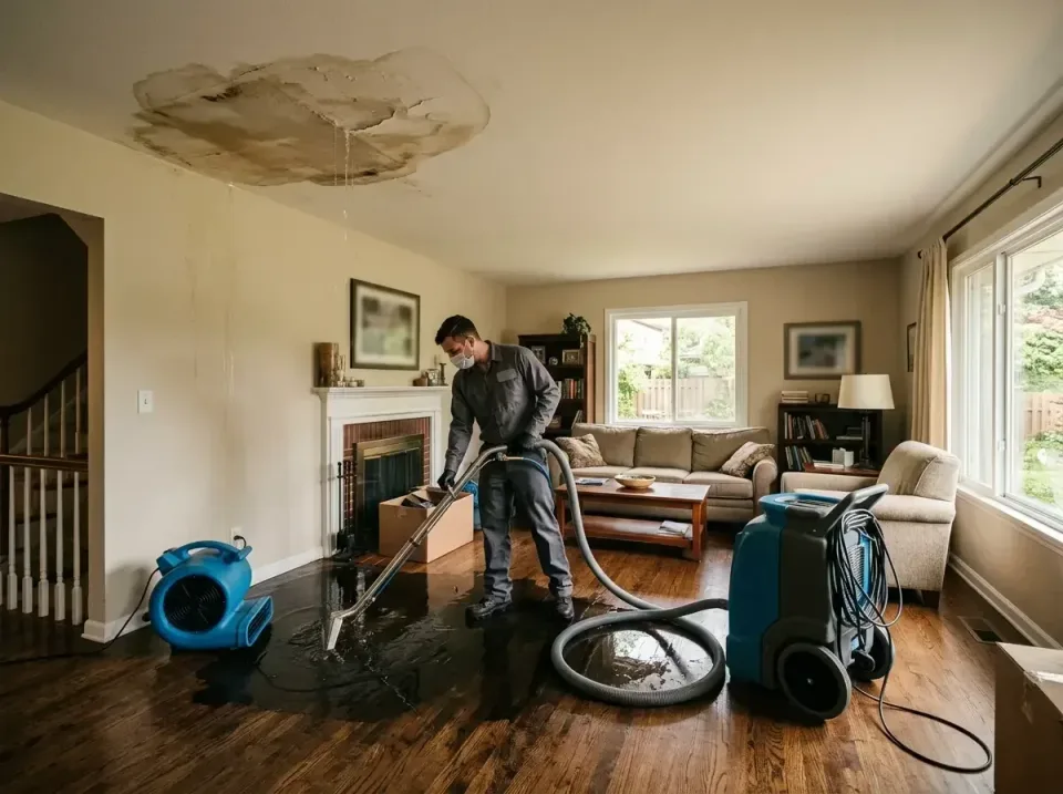 attic-pipe-burst-ceiling-drip-008 — frequently asked questions, Water Damage Restoration & Carpet Care in Parma, OH